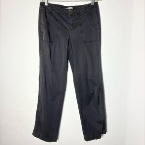 Coldwater Creek River Fit Grey Size 8 Pants Straight Outdoors Hiking Cargo